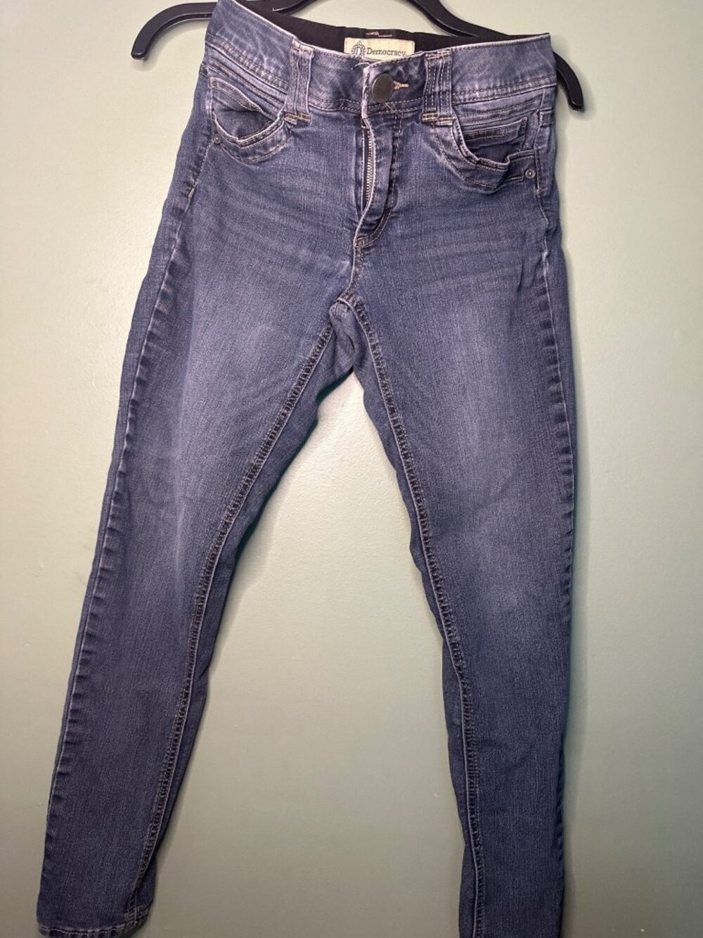 Democracy AB Technology Skinny Jeans Size 2 Slim Fit Stretch Denim Pants